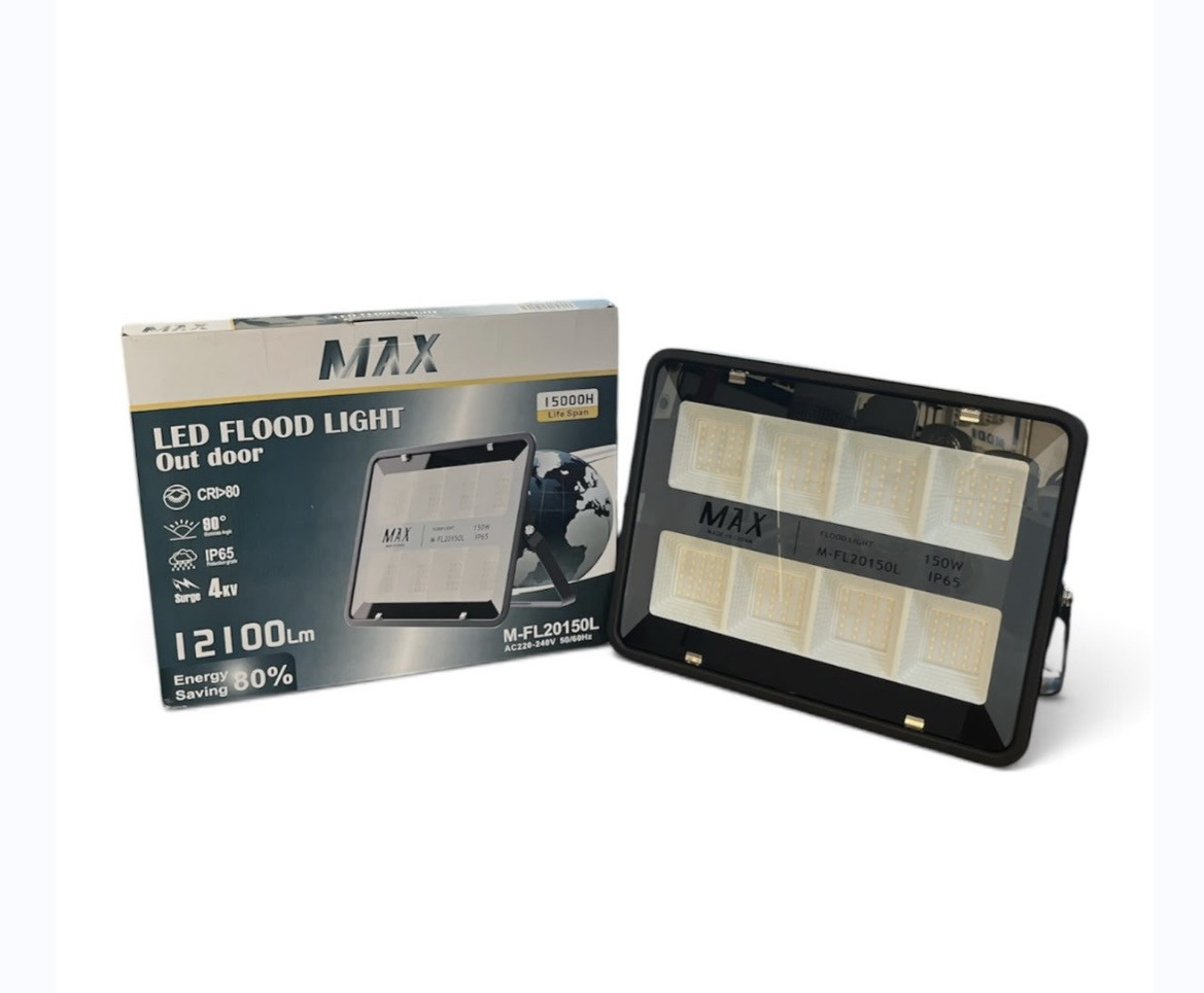 Projektor MAX M-FL20150L, LED, 150 Vt, Sarı