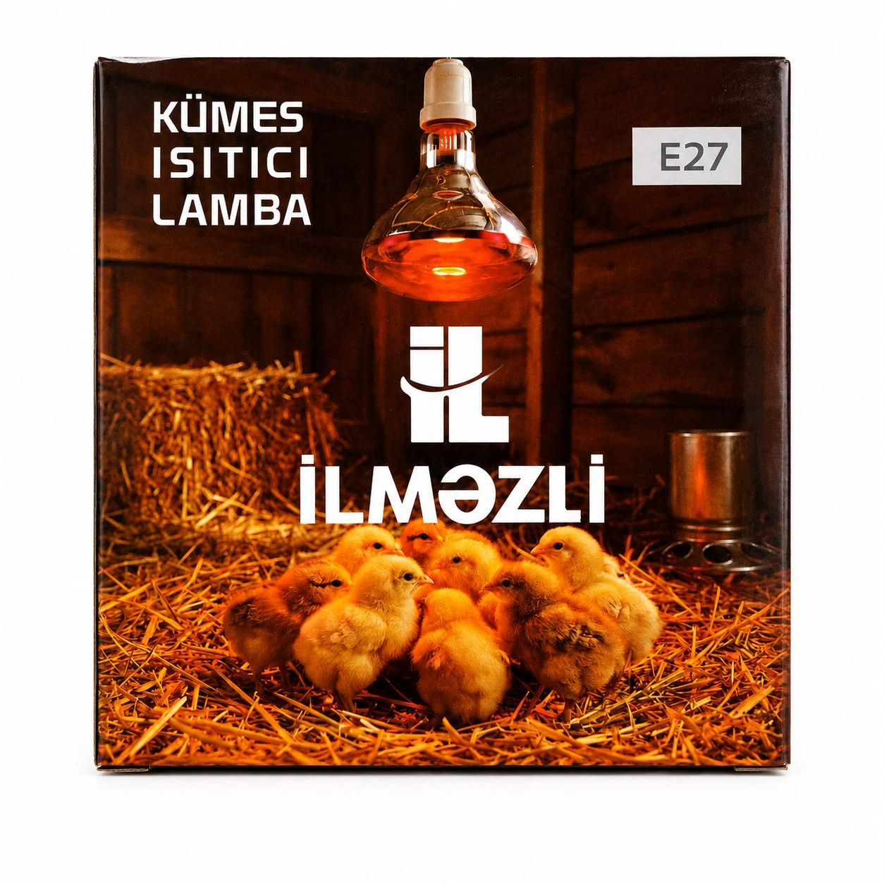 Qızdırıcı lampa İlməzli, inkubator üçün, 15x19x20 sm, 150 Vt