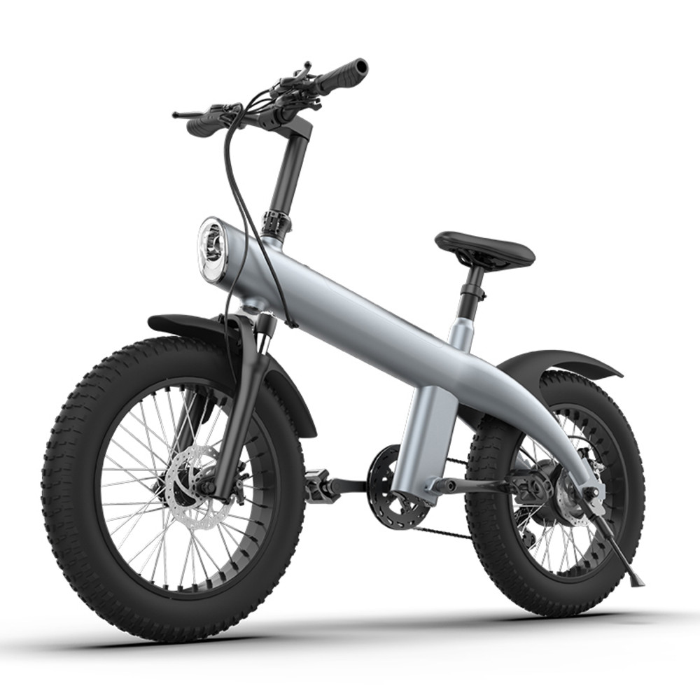 Elektrik velosiped KIXIN Q3S, 40-50 km, 45 km/s, Boz