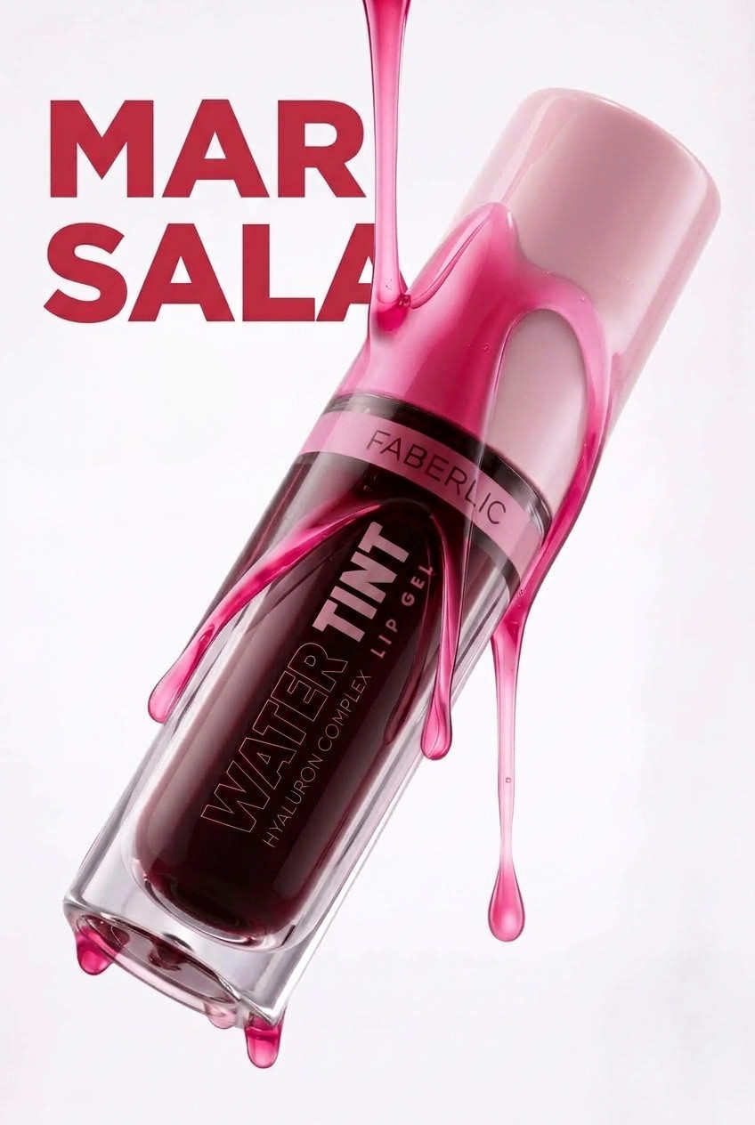 Dodaq üçün tint Faberlic Glam Team Marsala