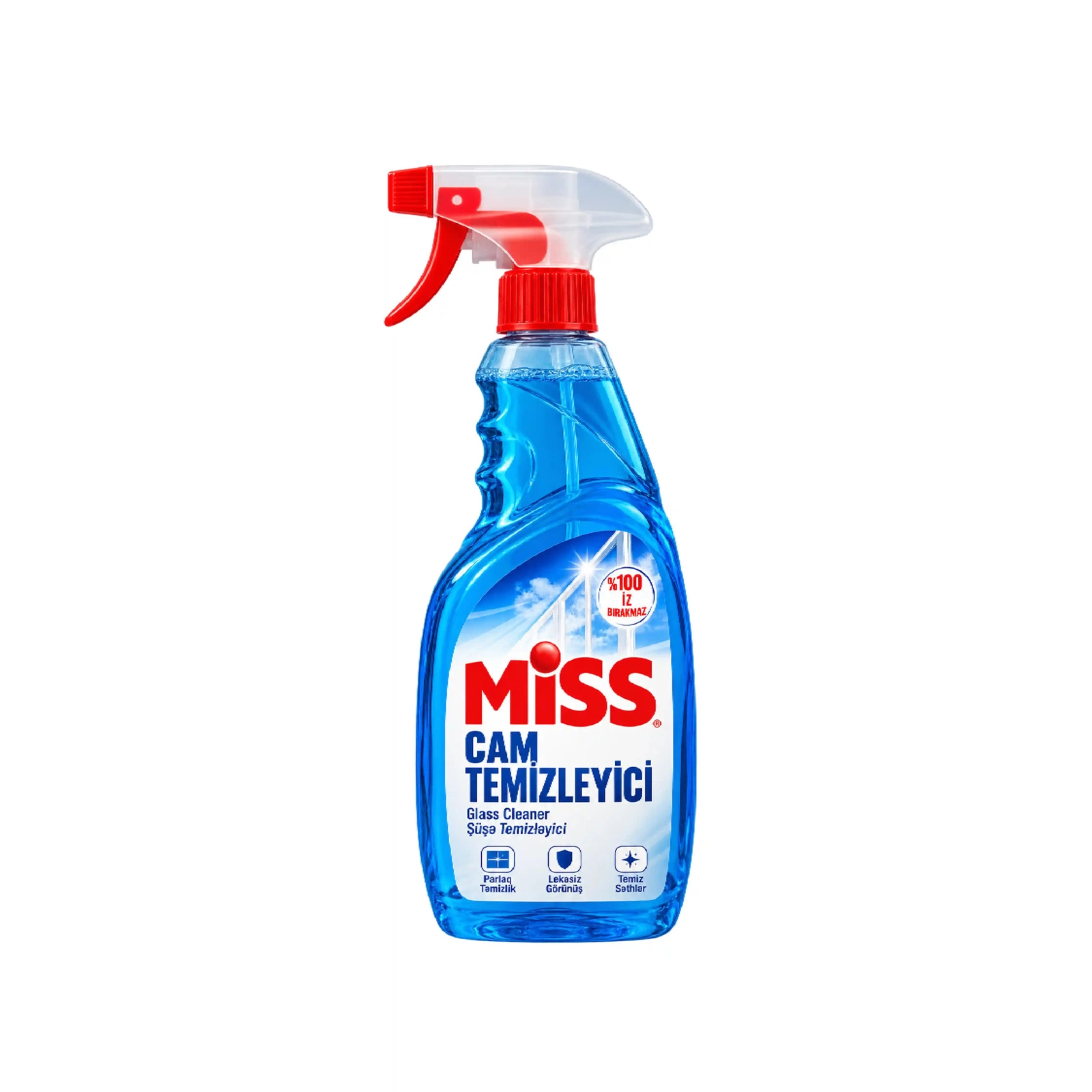 Sprey Miss, Camsil, güzgülü səthlər üçün, şüşə səthlər üçün, 750 ml