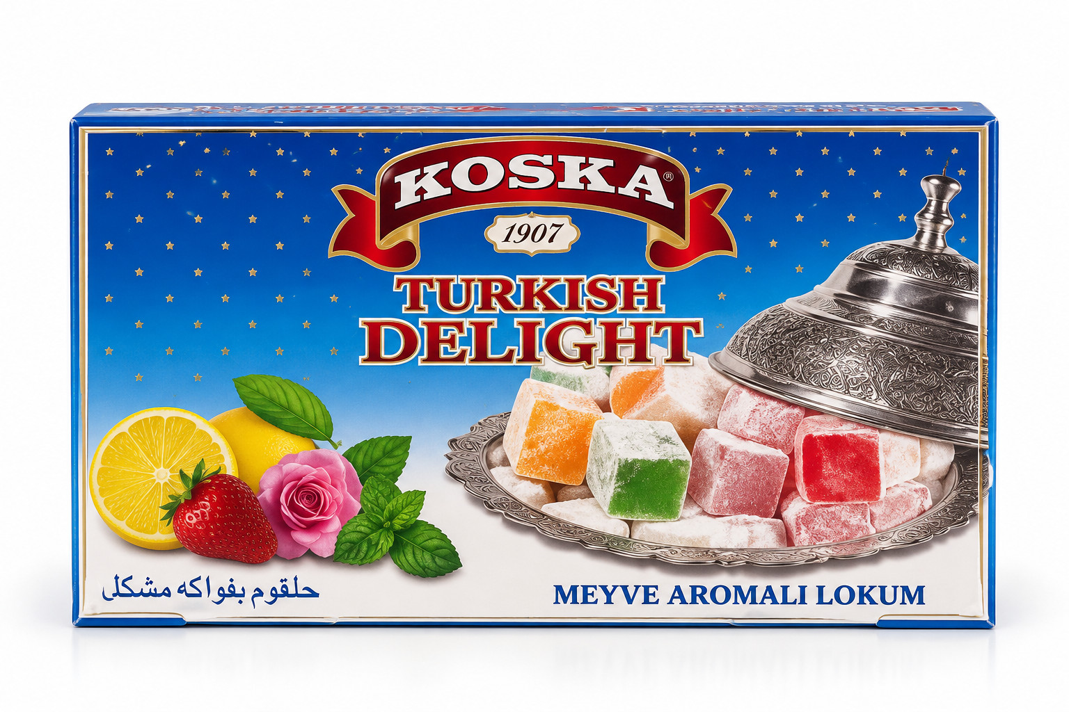 Loqum Koska, qarışıq meyvəli, 200 q