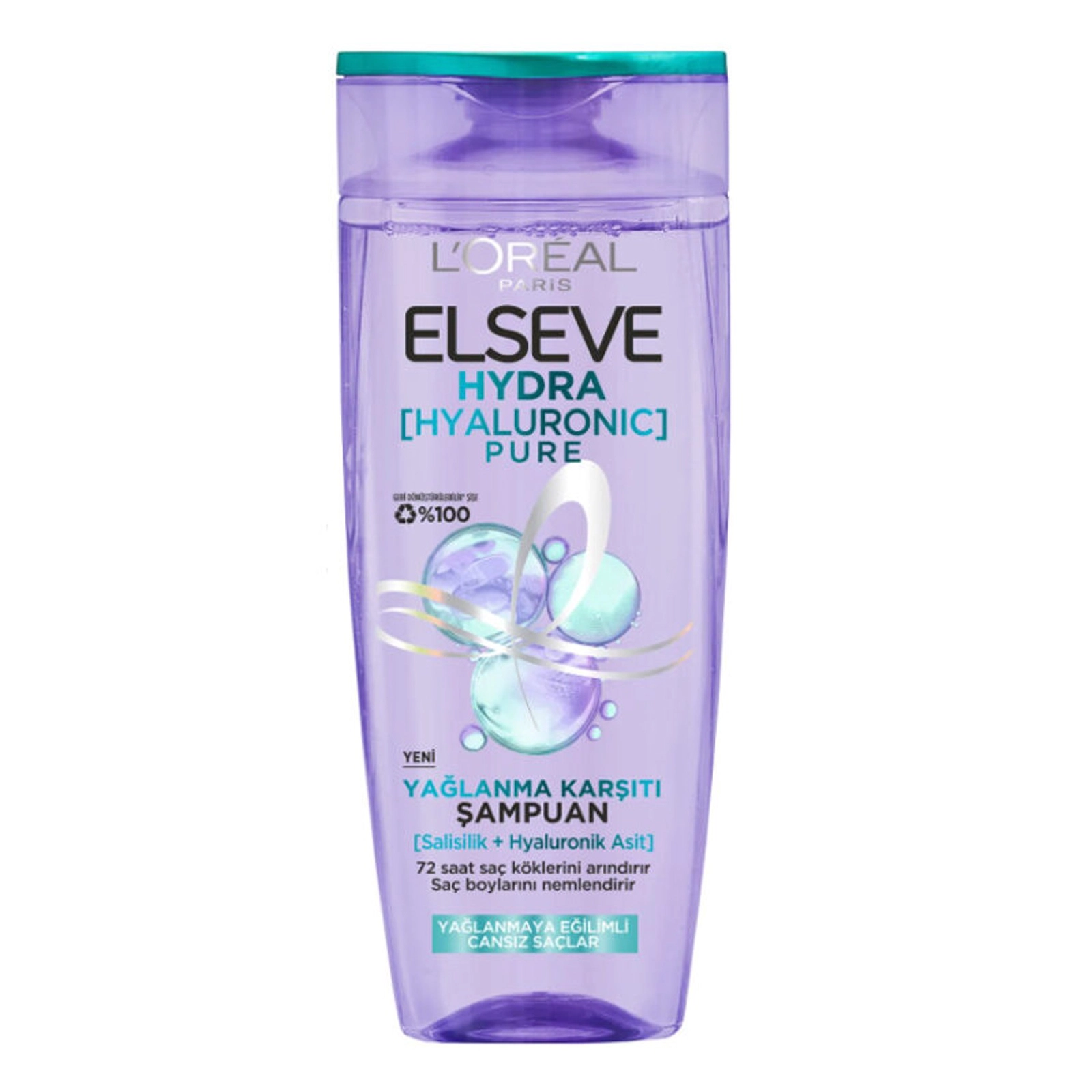 Şampun No Brand Elseve Hydra Hyaluronic Pure, 300 ml