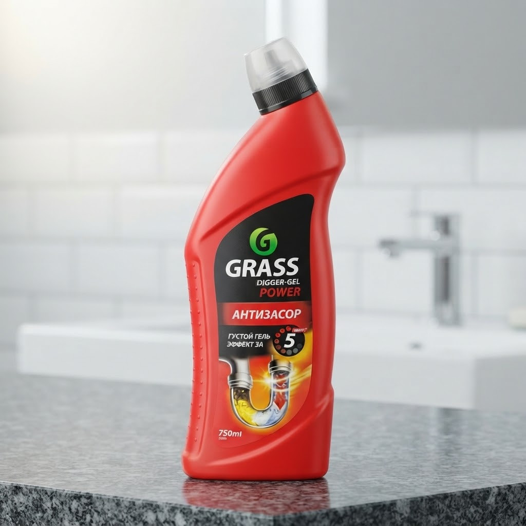 Boruların təmizlənməsi üçün vasitə Grass ATPH192, 750 ml