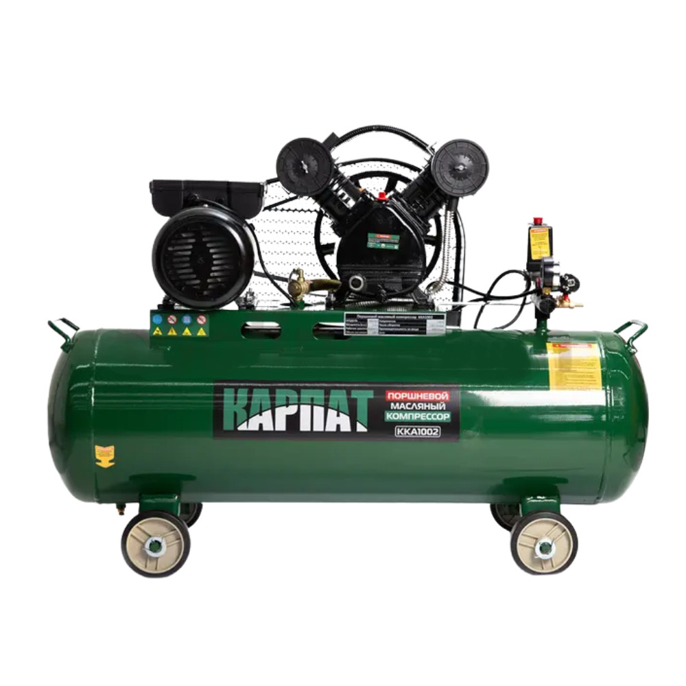 Hava kompressoru Karpat KKA1002, 100 l, 8 bar, 190-210 litr/dəq