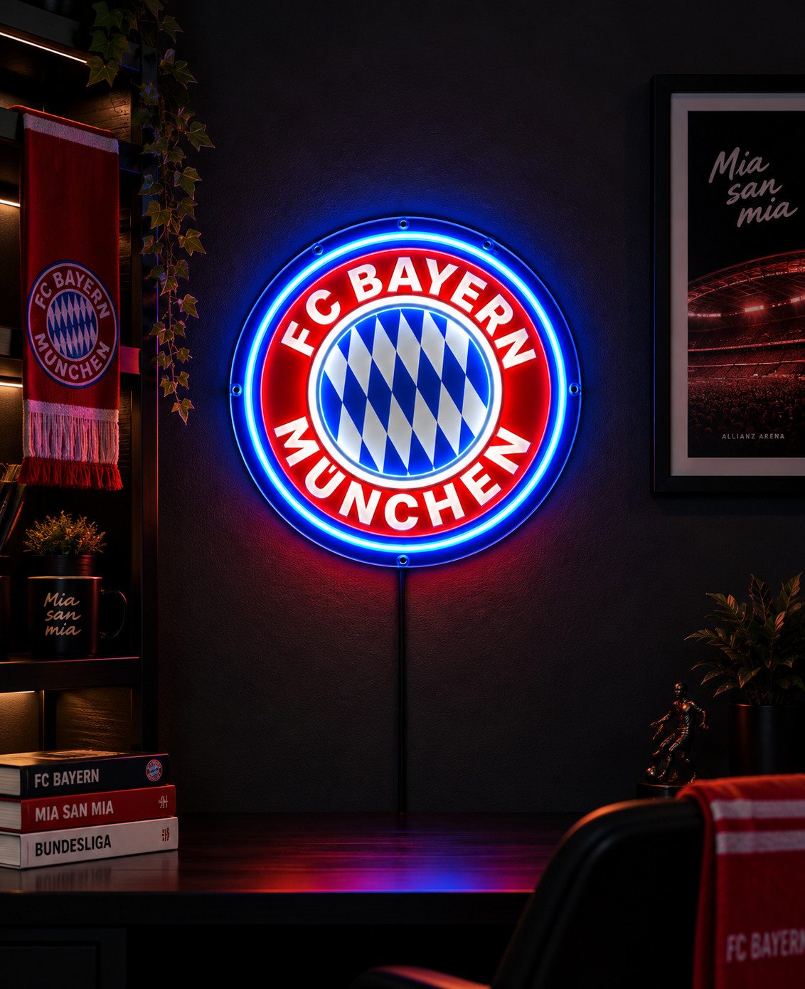 Azarkeş atributu No brand, FC Bayern München, Divar üçün dekor, Futbol