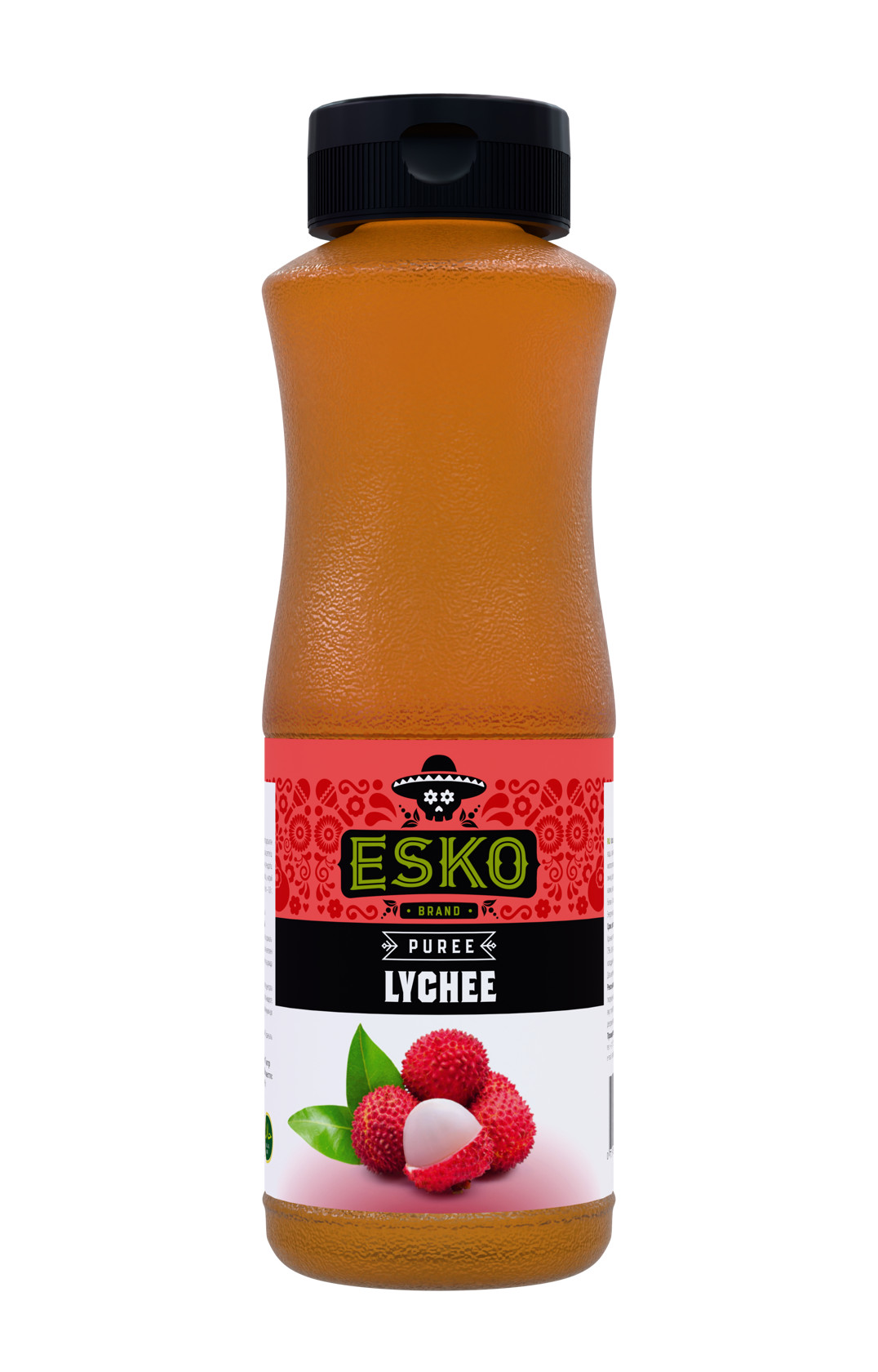 Püre Esko Brand, liçi, konservantsız, təbii, 700 q