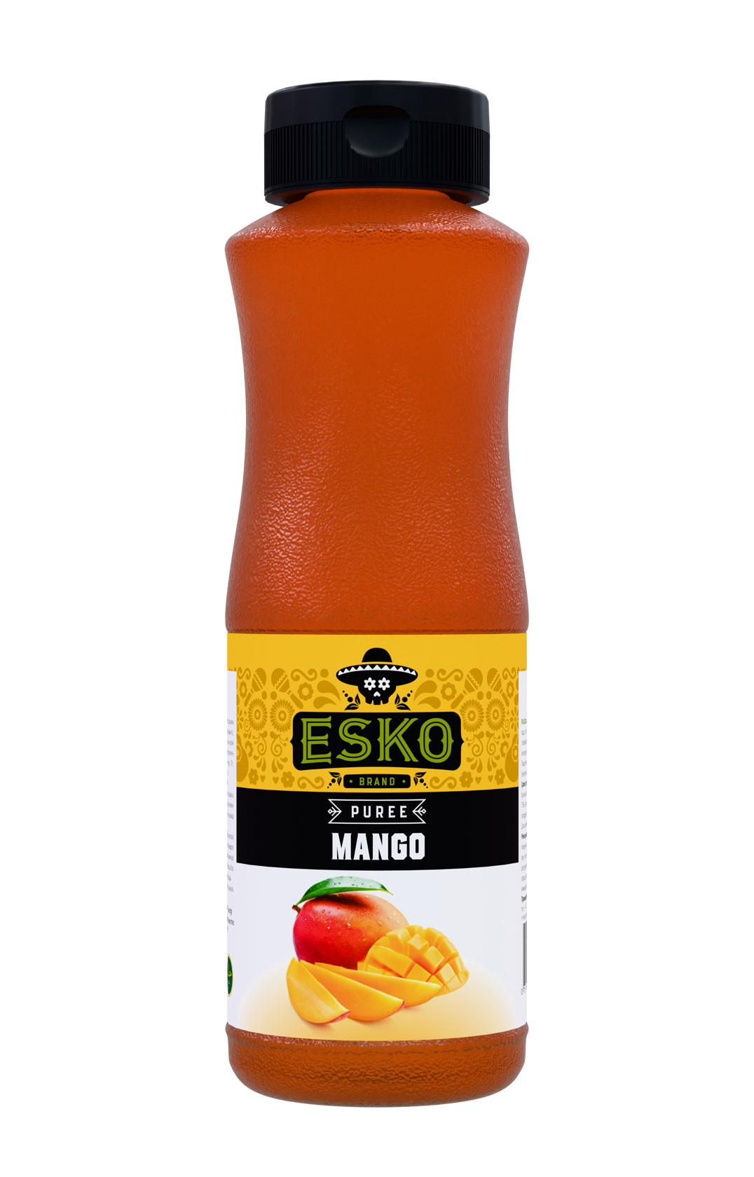Püre Esko Brand, manqo, konservantsız, təbii, 700 q