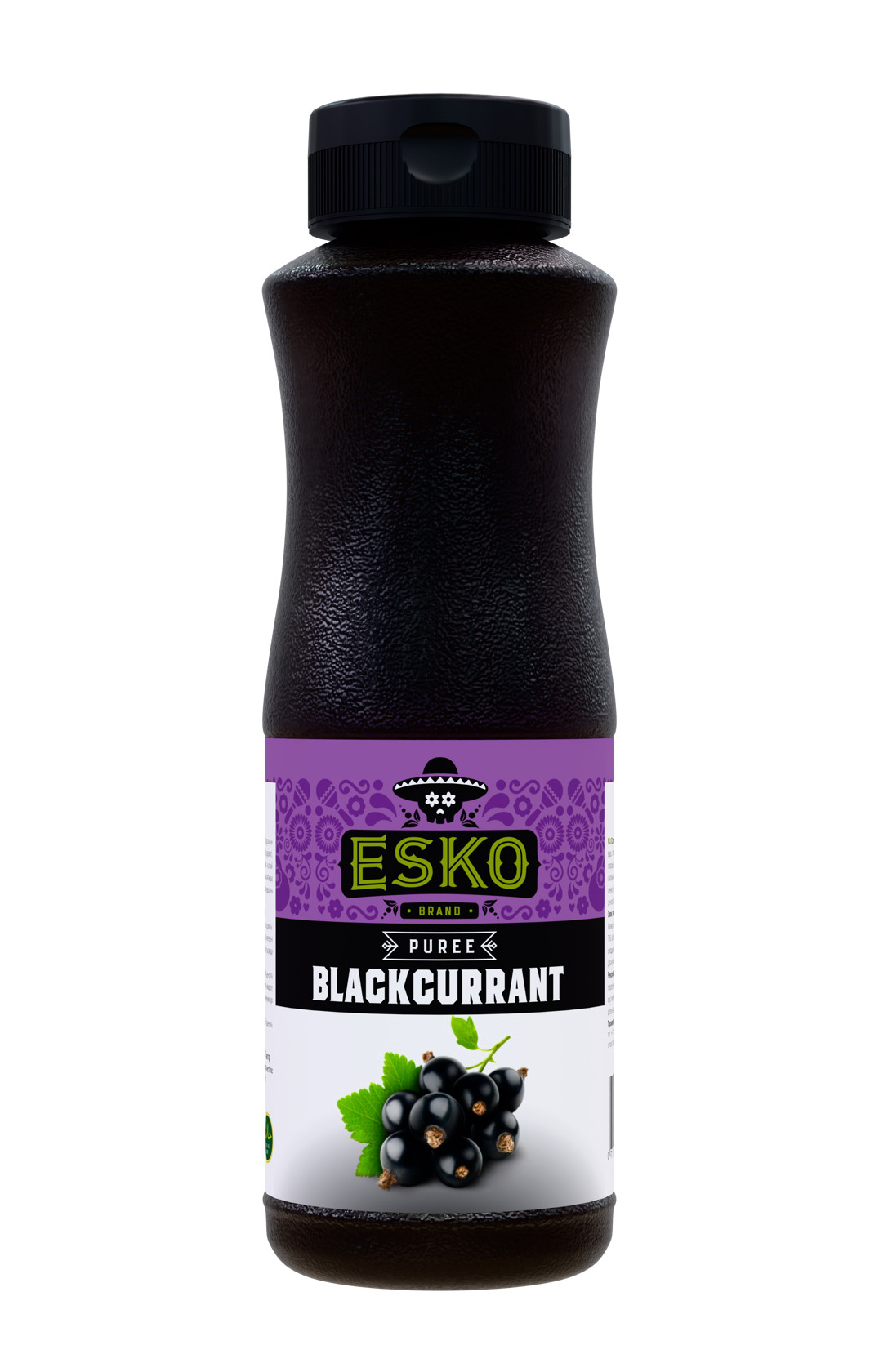Püre Esko Brand, qarağat, konservantsız, təbii, 700 q