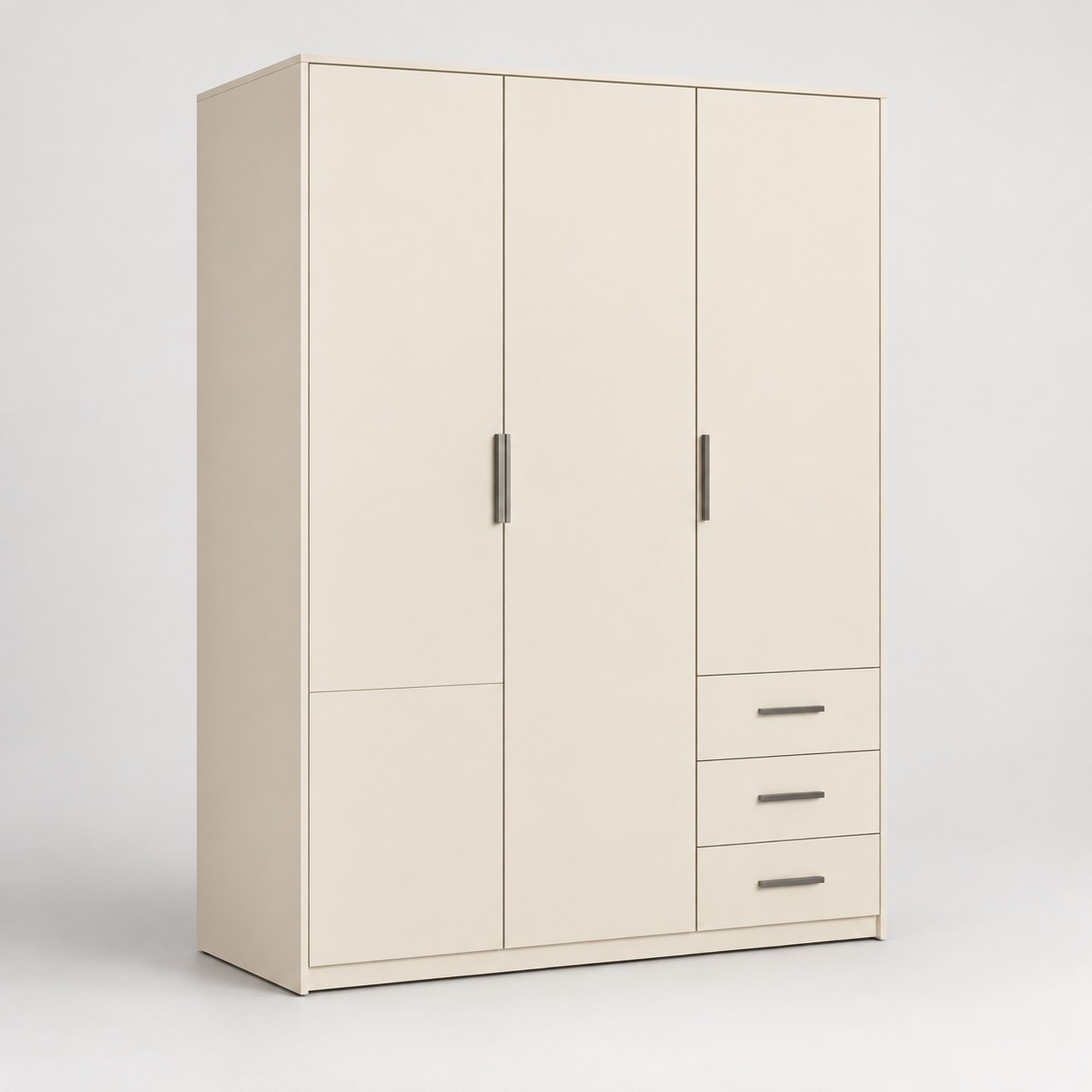 Şkaf 5489, laminat, açıq bej, 180х120х50 sm