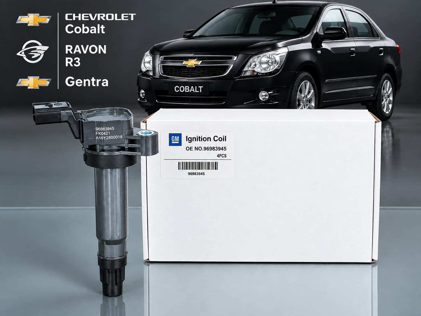 Alışma modulu GM, Chevrolet/Daewoo, Cobalt/Gentra/Ravon r3, OEM 96983945