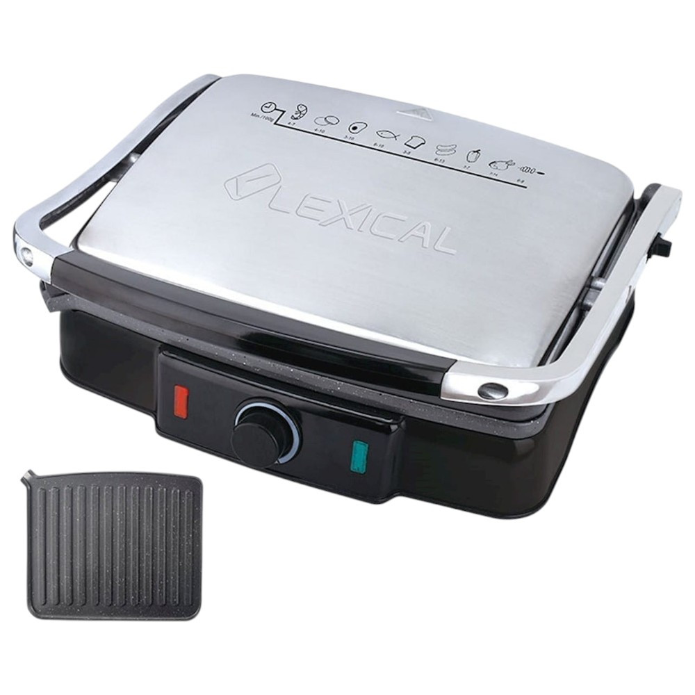 Elektrik qril No brand, 2200 Vt, Boz