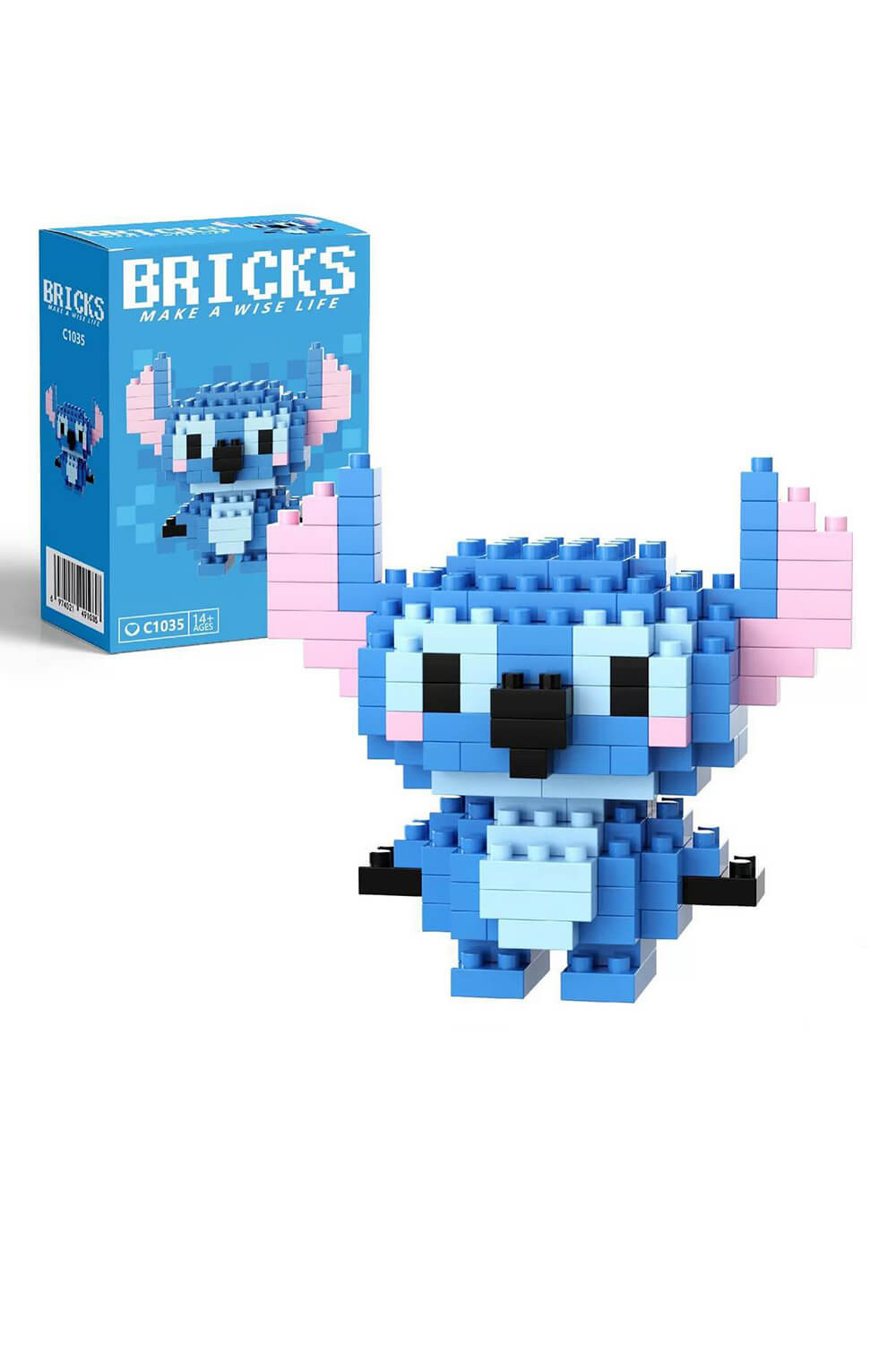 Blok konstruktoru Stitch, 8+ yaş, 124 əd