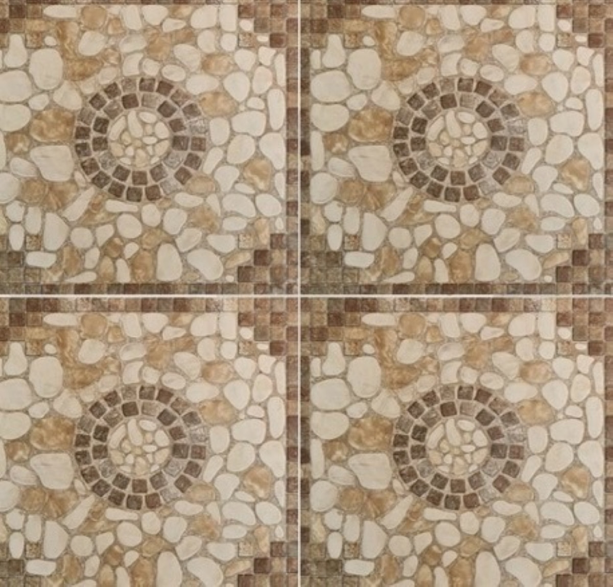 Keramoqranit, divar və döşəmə üçün, 60x60 sm