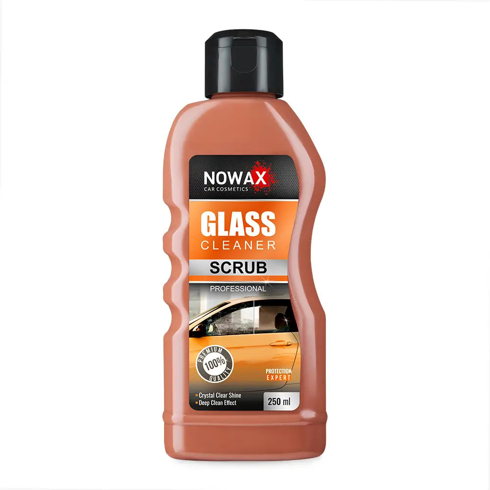 Avtomobil şüşələri üçün dərin təmizləyici və cilalayıcı vasitə No Brand Glass Cleaner Scrub - 250ml