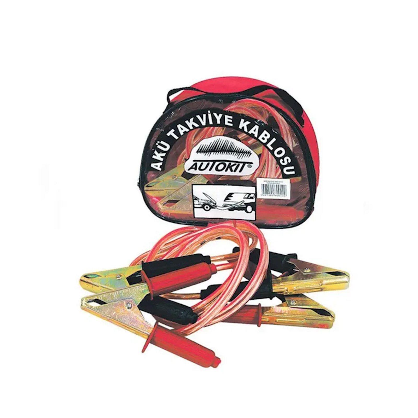 İşəsalma kabelləri Autokit Battery Booster Cable 600А, 2 m