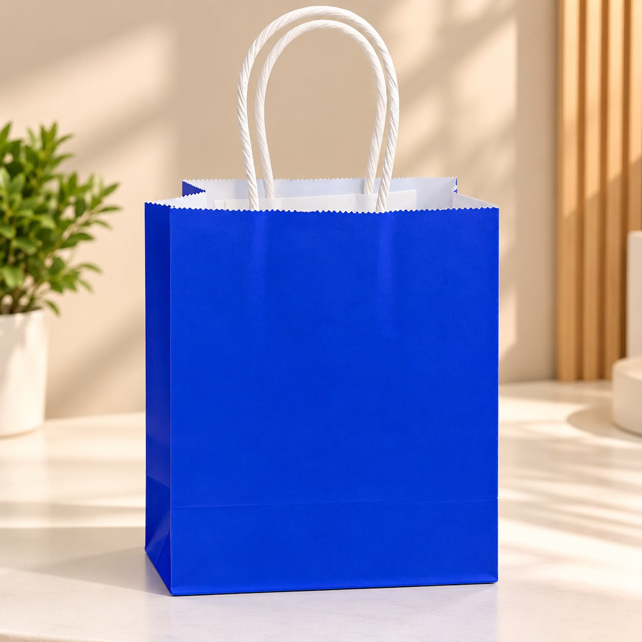 Hədiyyəlik paket KM34, 24x13 sm, göy