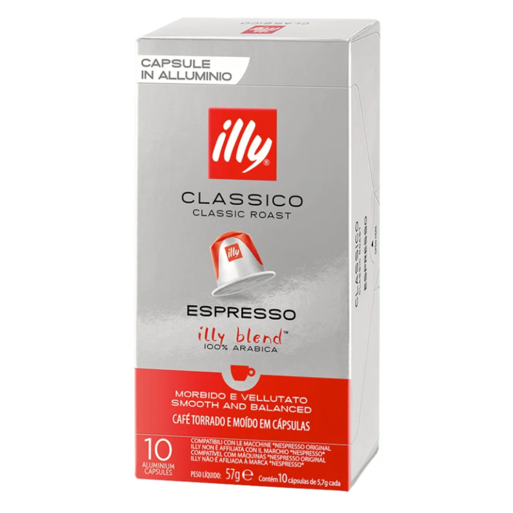 Kapsullarda qəhvə Illy, Nespresso Original, Espresso, Orta