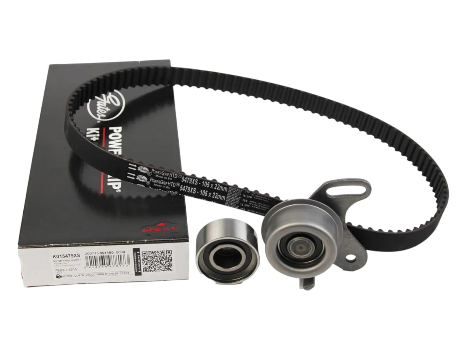 QPM üçün qayış Gates K015479XS, Hyundai Accent 1.4 1.6 (2005-2010), Kia Rio 1.4 1.6 (2005-2011) üçün (2431226000, 2431226001, 2431226050)
