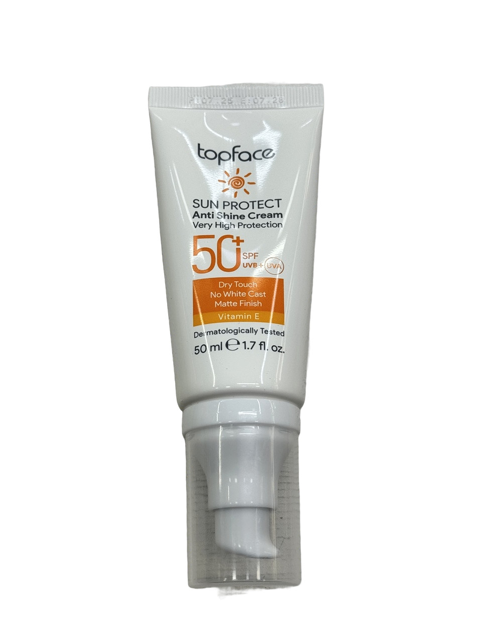 Günəşdən qoruyucu krem Topface Anti Shine SPF50, 50 ml
