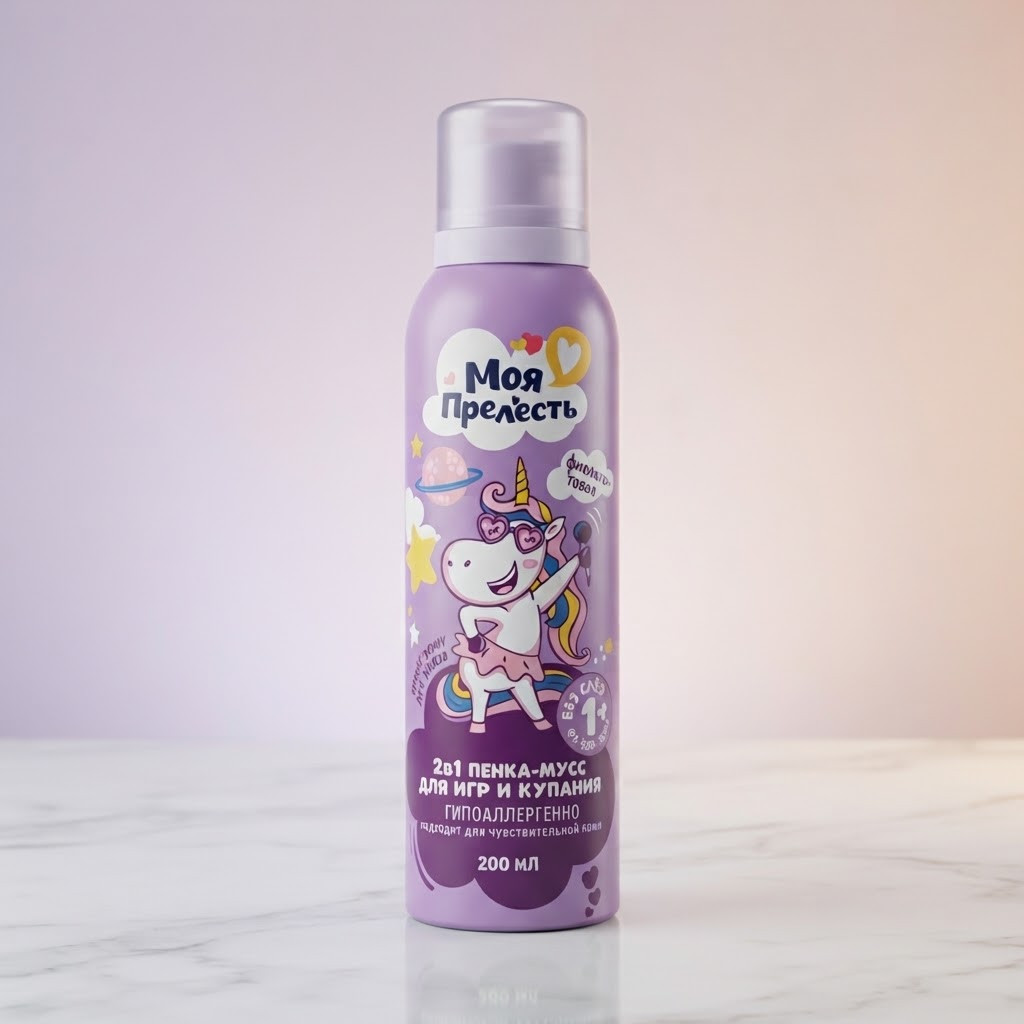 Uşaqlar üçün hamam köpüyü Моя Прелесть, 200 ml