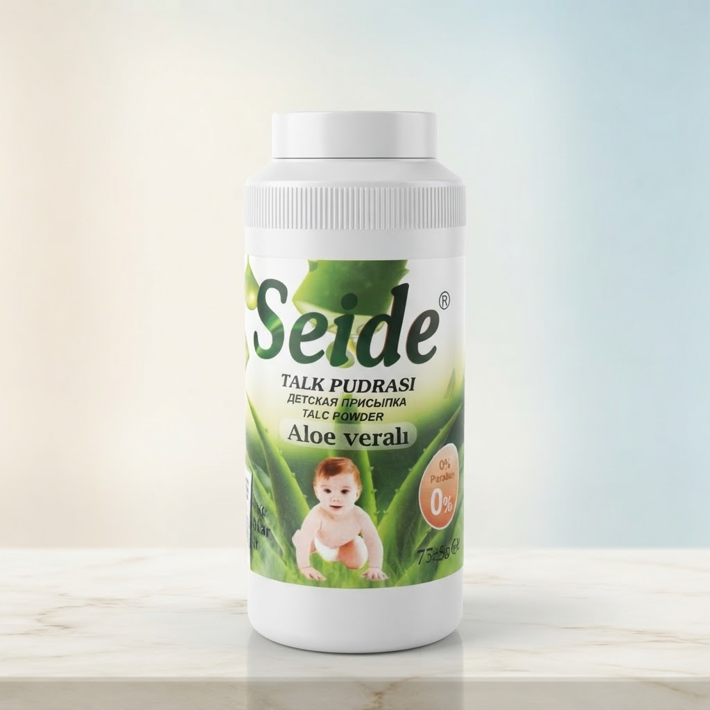 Uşaq pudrası Seide, 75 q