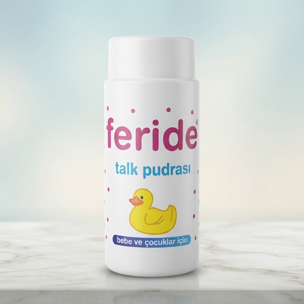 Uşaq pudrası Feride, 75 q