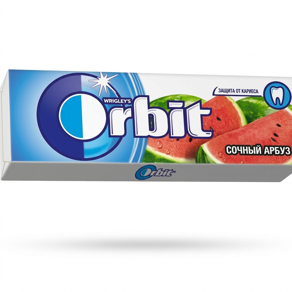 Saqqız Orbit Şirəli qarpız 14 q