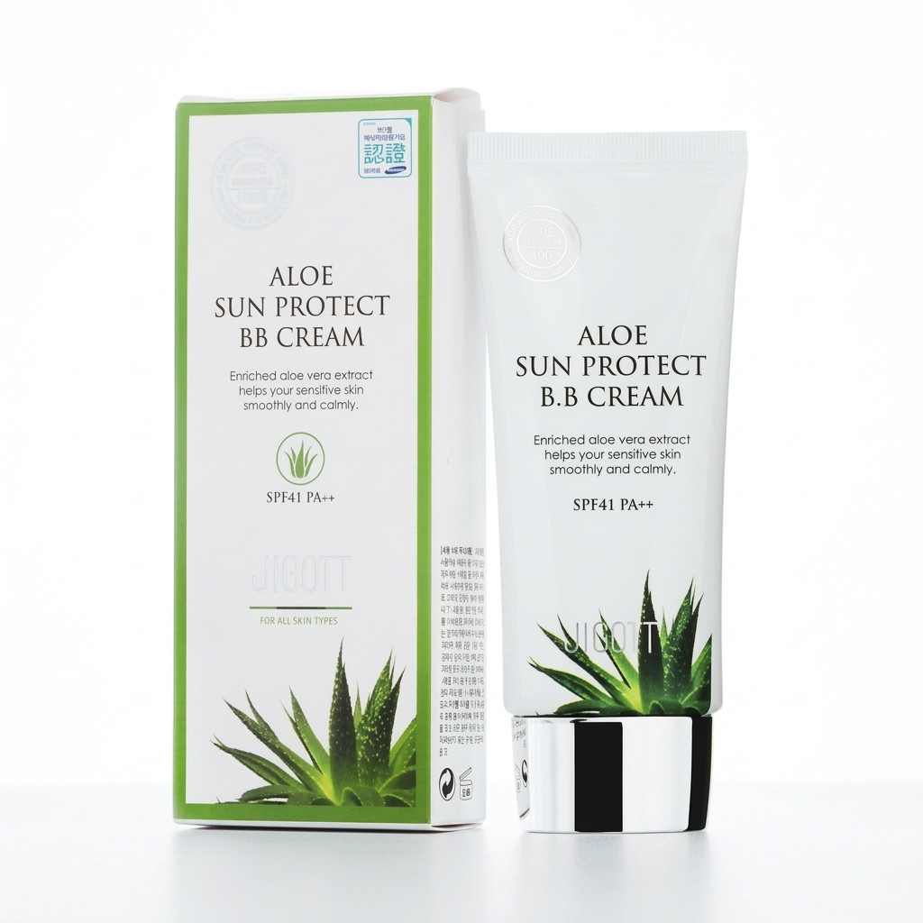BB krem Jigott Aloe Sun Protect BB Cream SPF41 Pa++, 50 ml