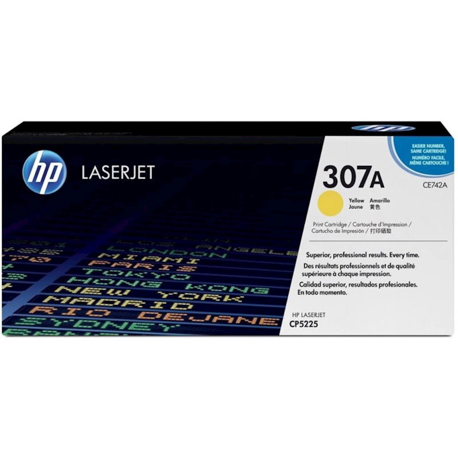 Kartric HP 307А Yellow (CE742A)