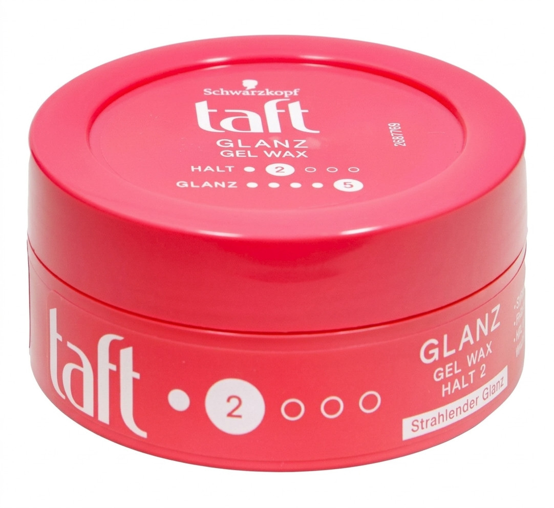 Saç parlaqlığı üçün mum Schwarzkopf Professional Taft, 75 ml