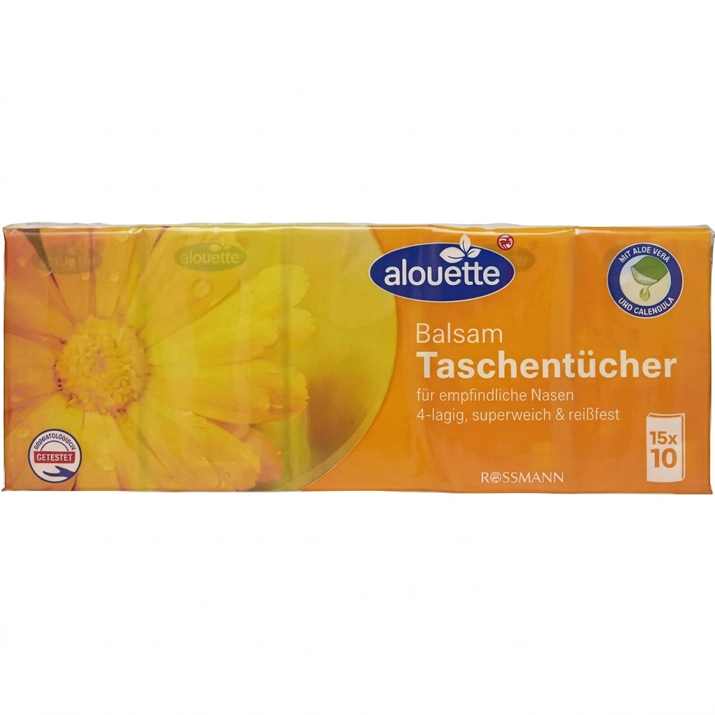 Kağız cib dəsmalları Alouette Balsam 15x10 əd