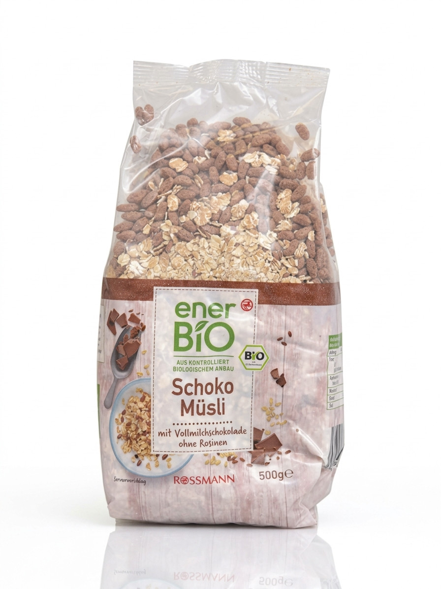 Müsli EnerBio Schoko 500 q