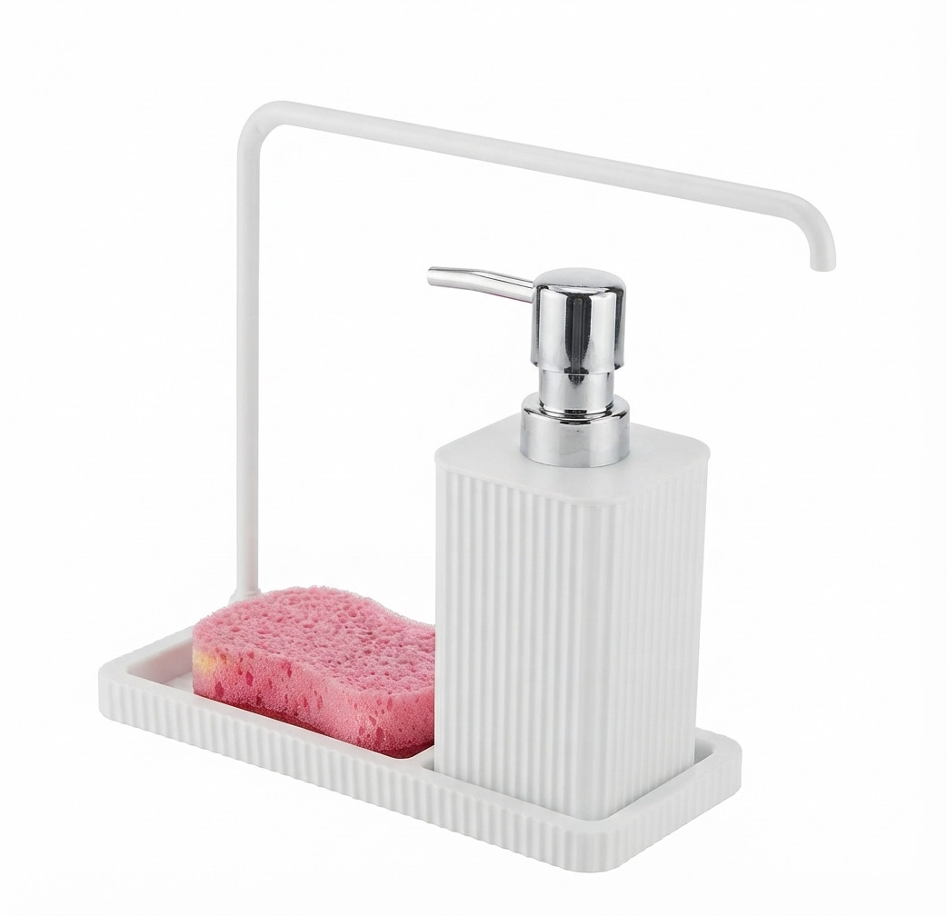 Dispenser 6461, plastik, ağ, 450 ml