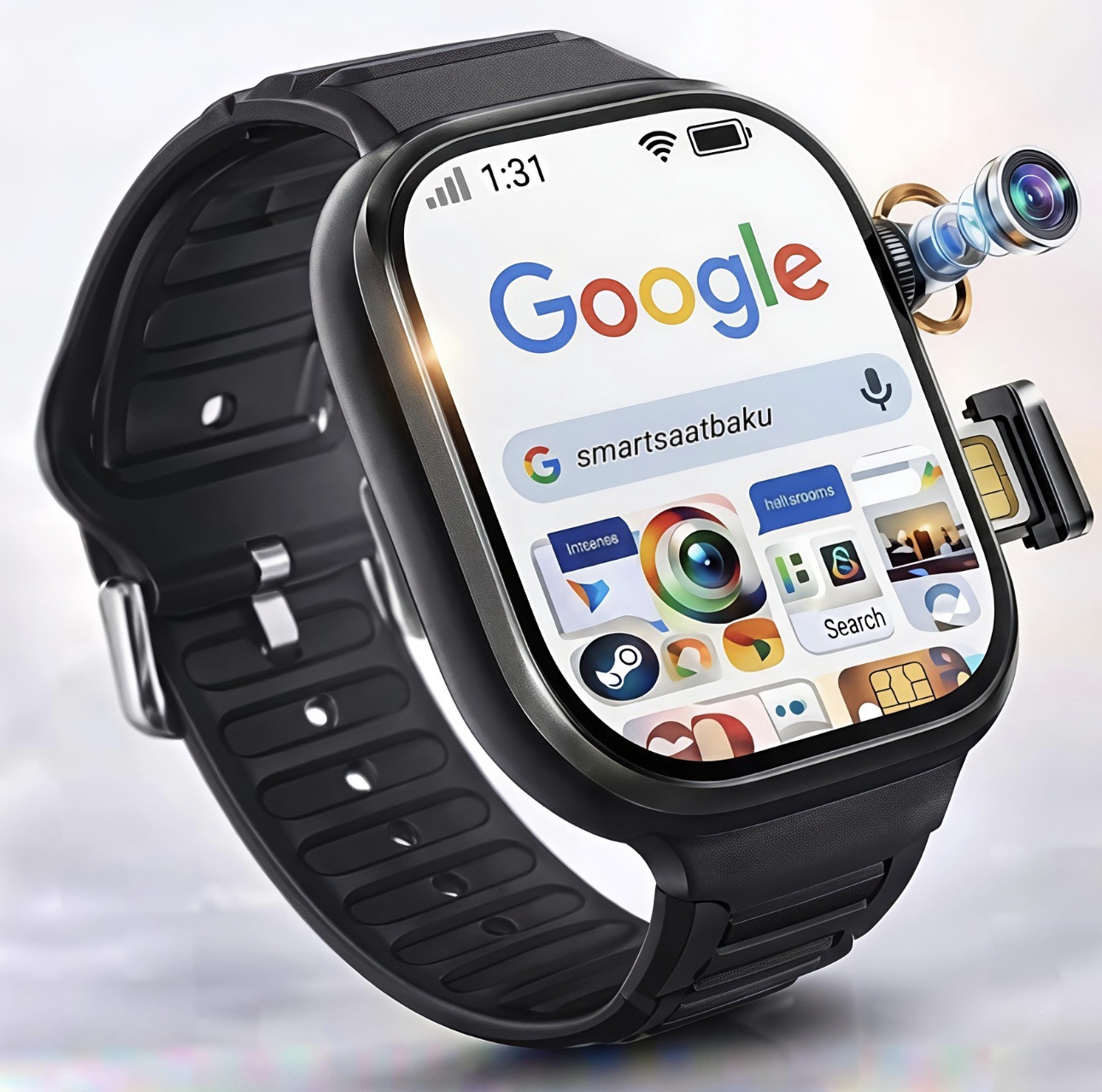 Ağıllı saat No brand Smartbarry C99 Plus, Black