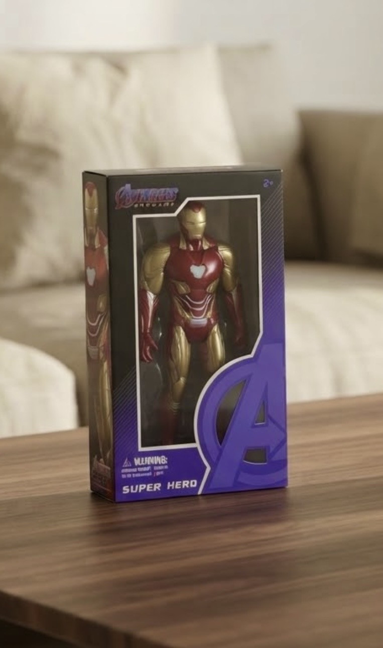Fiqur Marvel, MK912, Superqəhrəmanlar Iron Man, 3+ yaş, 1 əd, plastik