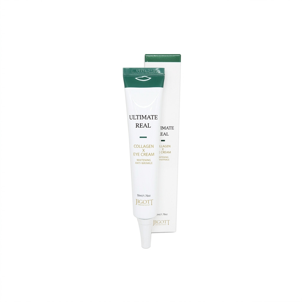 Göz ətrafı dərisi üçün krem Jigott Ultimate Real Collagen, 50 ml