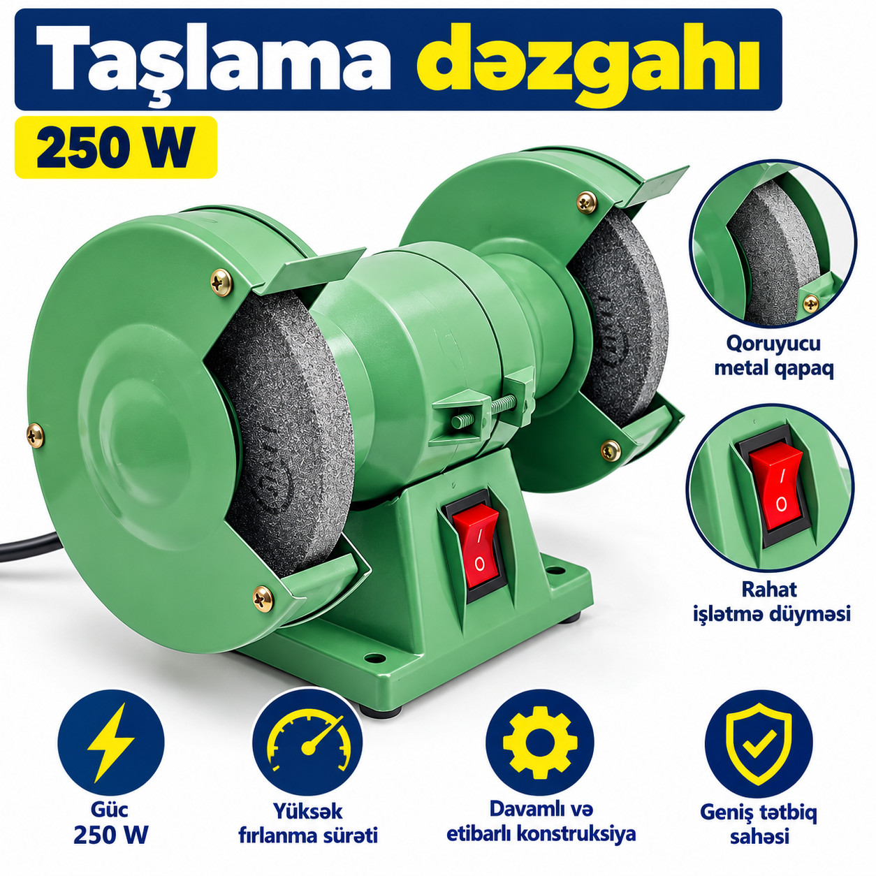Taşlama maşını 250 Vt
