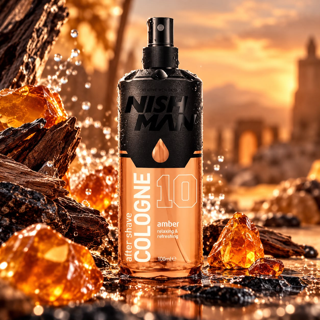 Təraş sonrası odekolon No Brand N10 Amber 100 ml