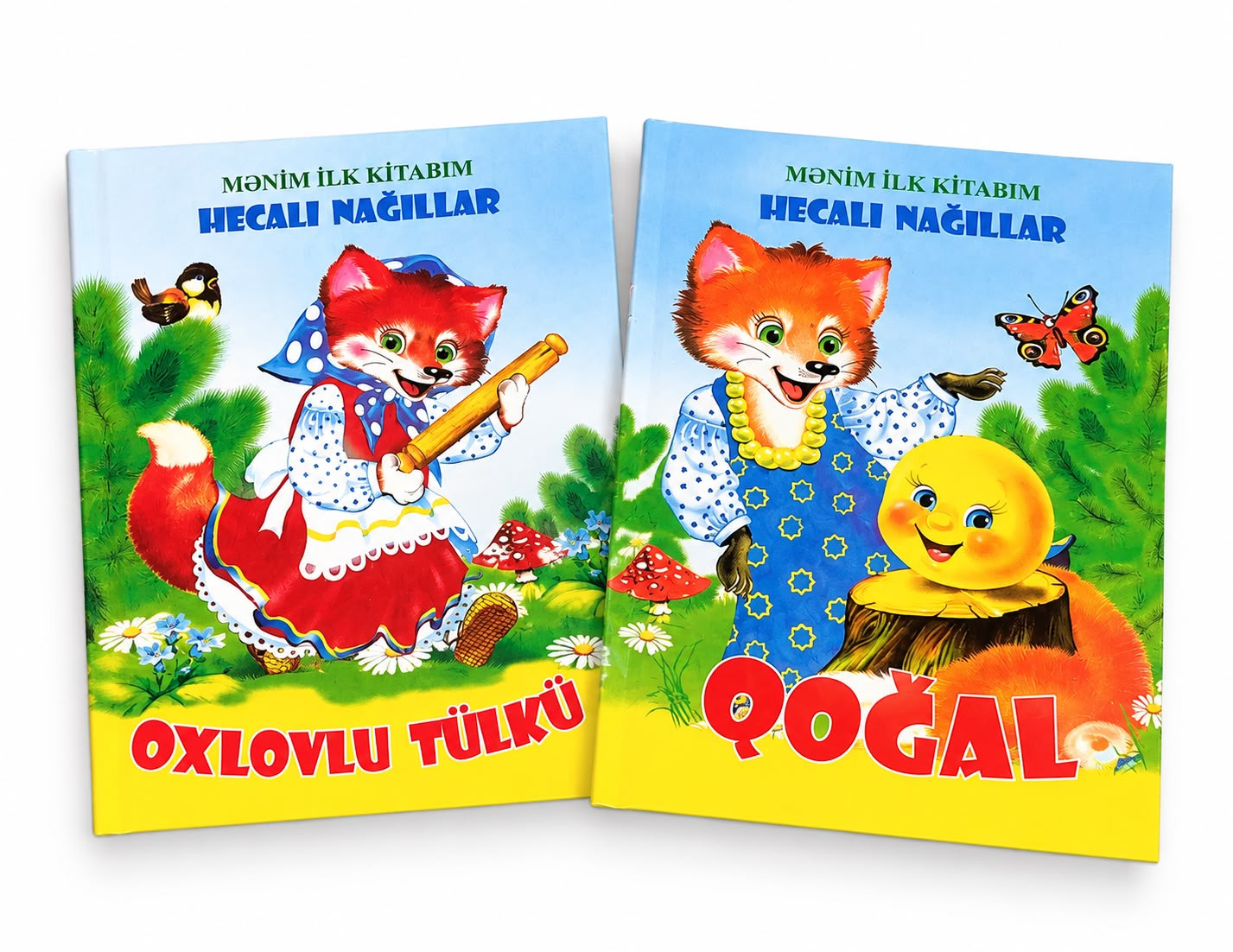 Kitablar Məktəbli Kitab Evi Mənim ilk kitabım. Hecalı nağıllar. Qoğal.Oxlovlu tülkü, Azərbaycan dilində