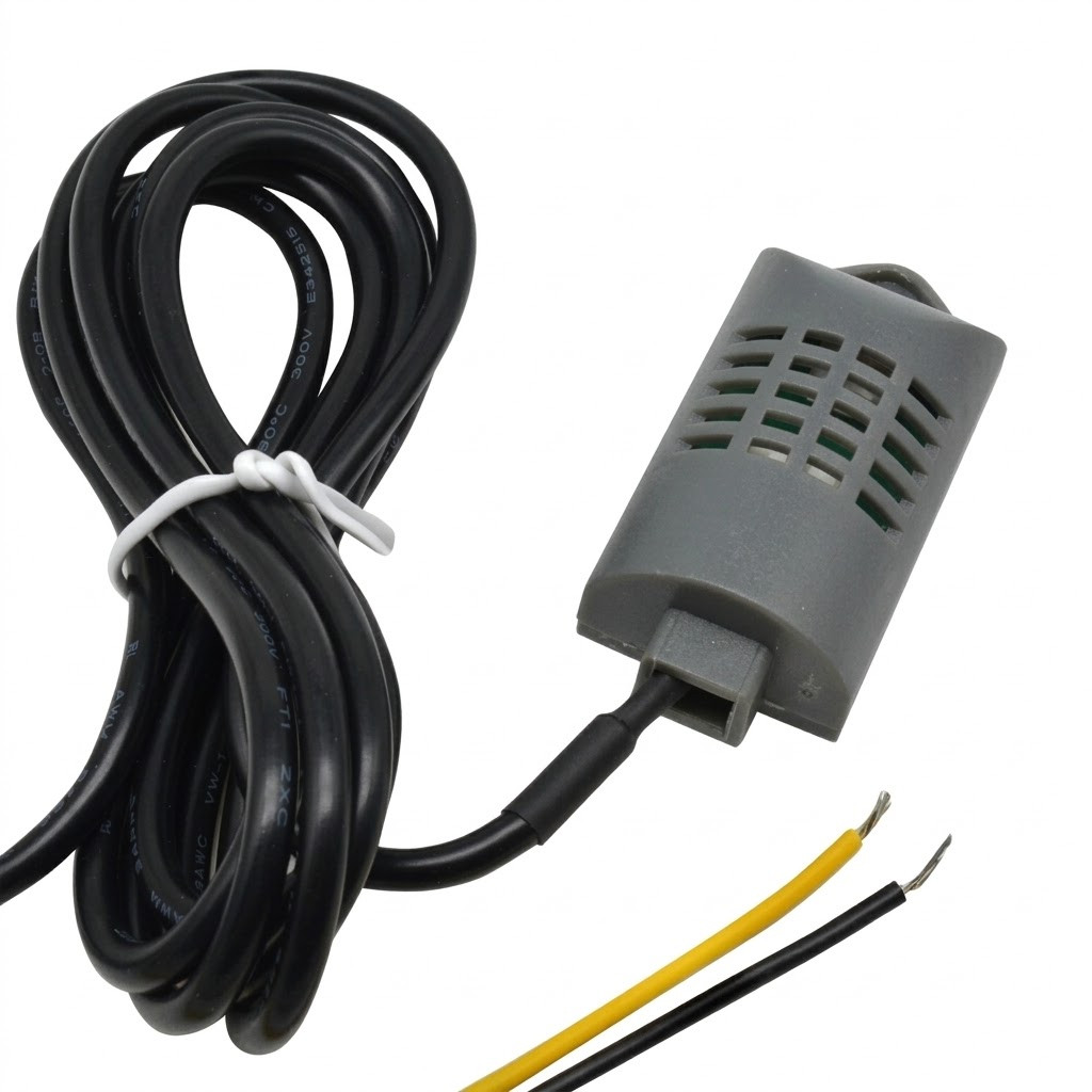Ağıllı ev sensoru, Termotənzimləyici, Şəbəkə 220V, Qara, Boz