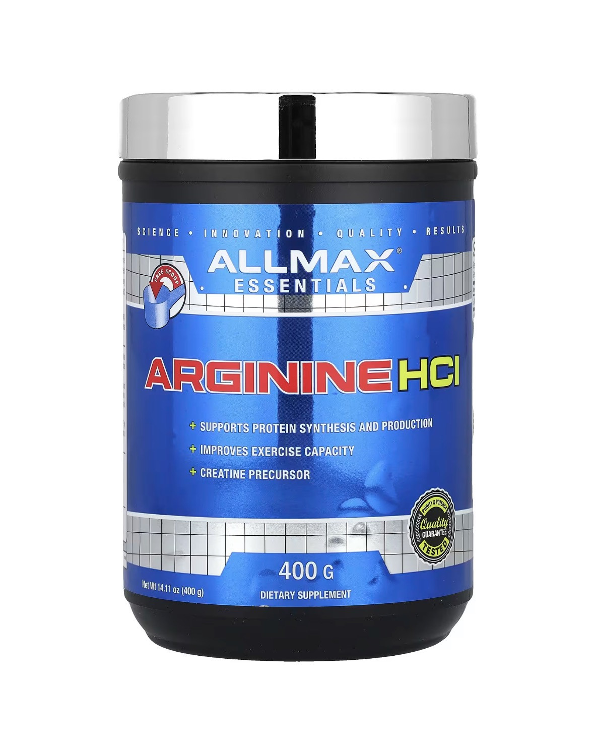 Aminturşu Allmax Nutrition Arginine HCl, 400 q