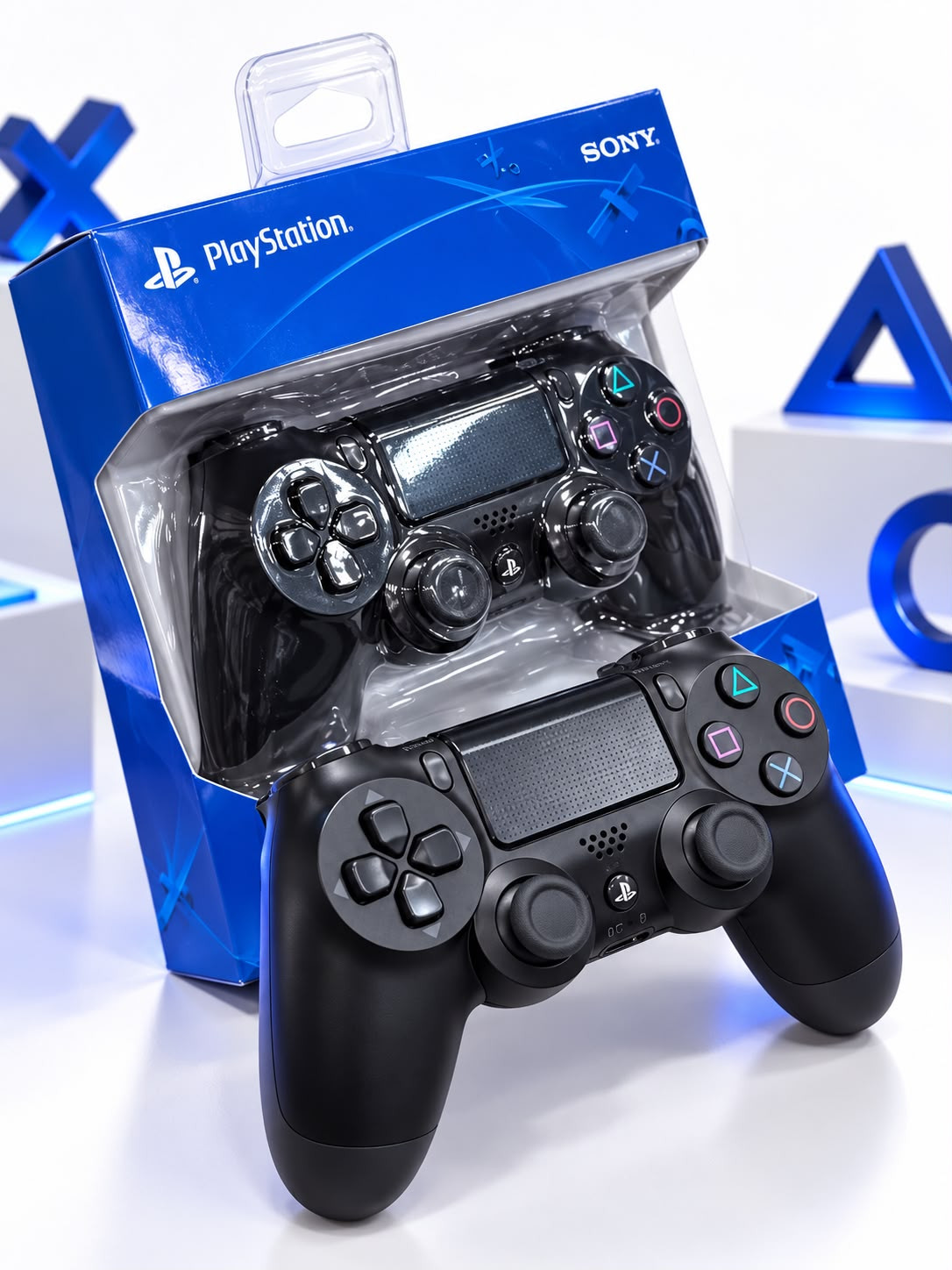 Qeympad No Brand PlayStation 4/PC üçün, Simsiz, Vibrasiyalı geri dönüş, qara