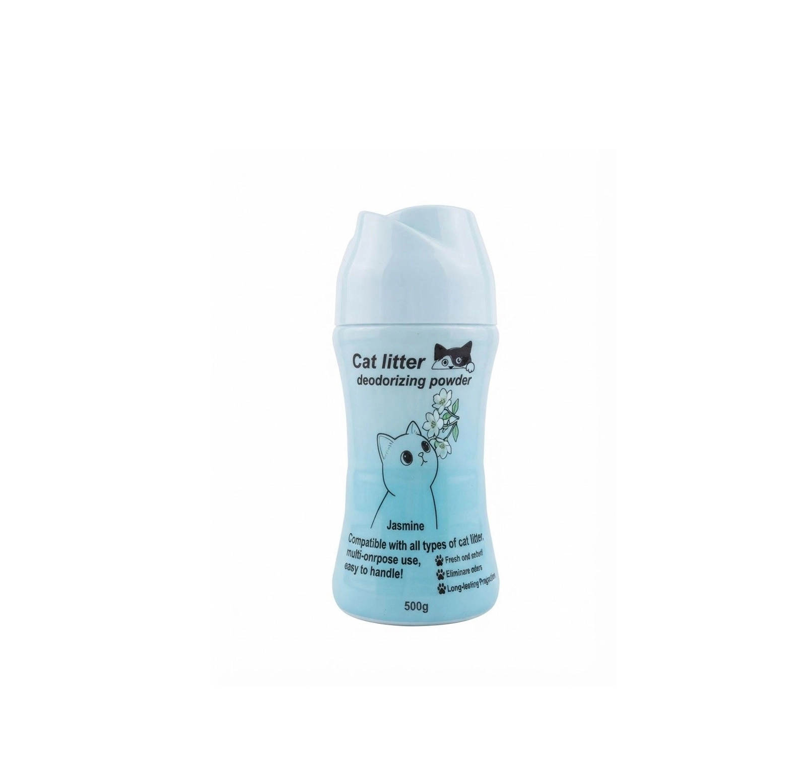 Qoxunun neytrallaşdırıcı toz Cat Litter Jasmine, 500 q