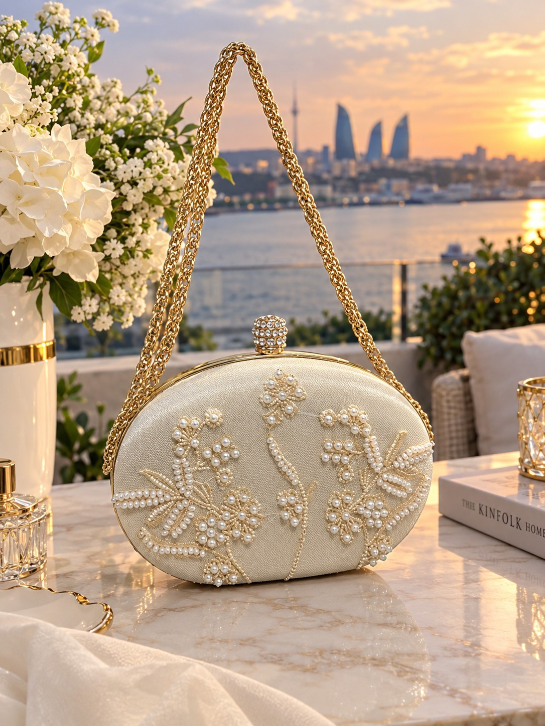 Axşam klatçı 4123 bej