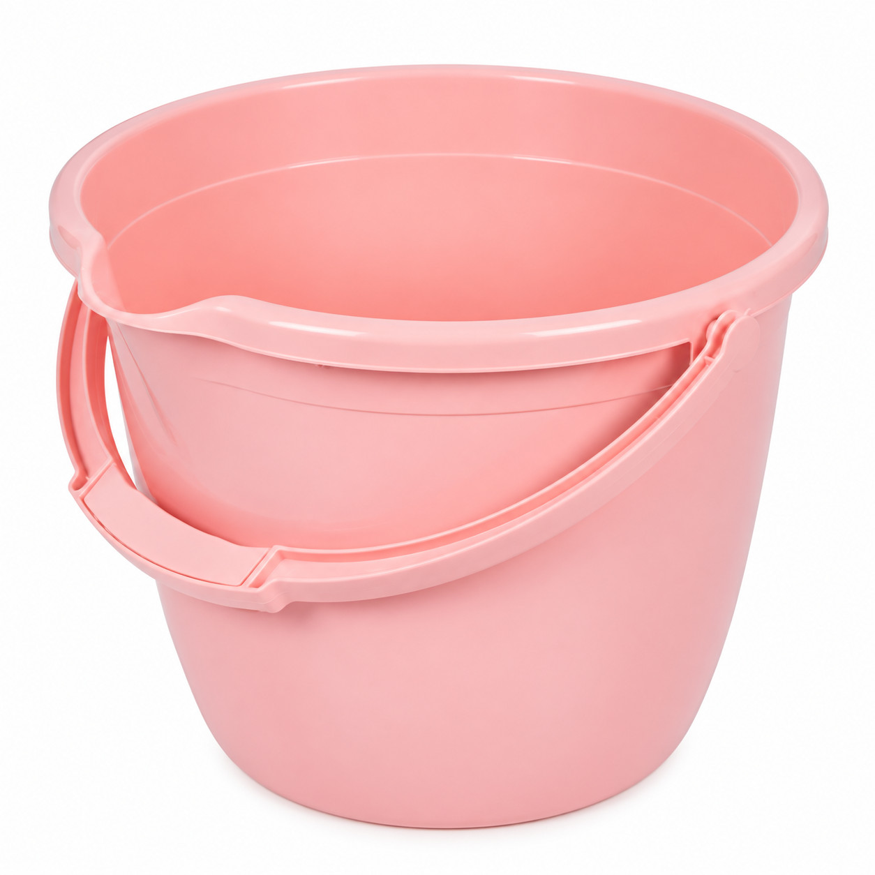 Vedrə GS2, 10 L, plastik, çəhrayı