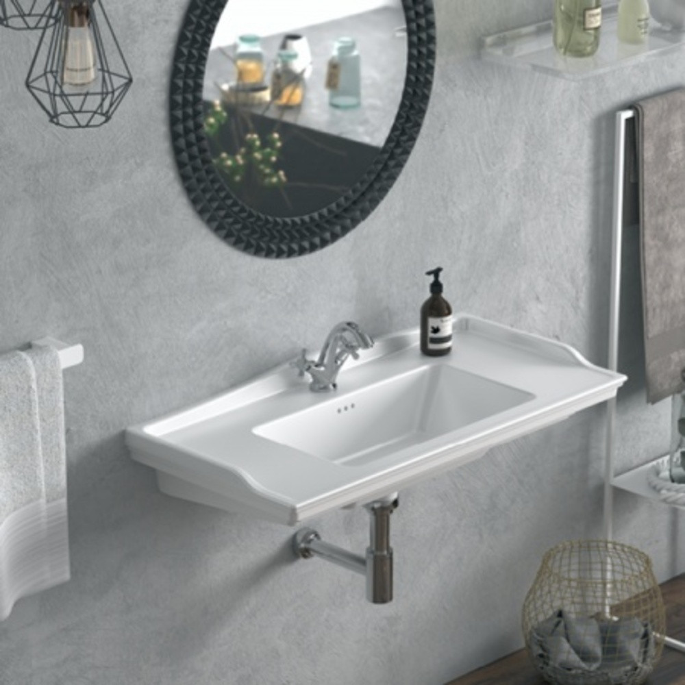 Quraşdırılmış çanaq Cerastyle Kapadokya, Daşma deşiyi, Ağ, 100x48 sm