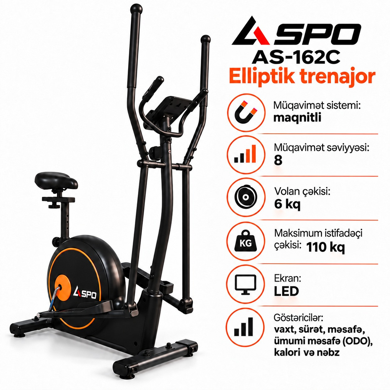 Velotrenajor Aspo AS-162C