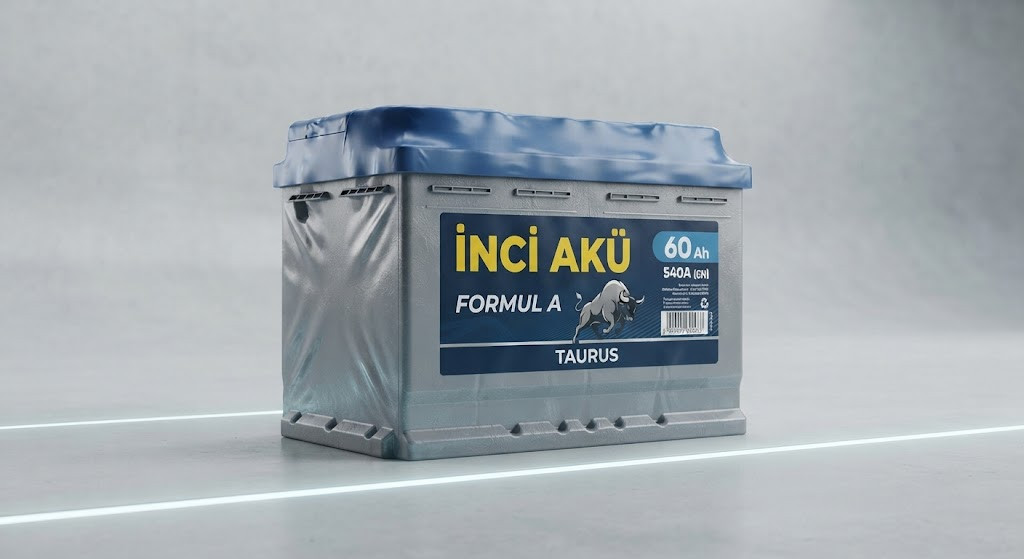 Avtomobil akkumulyatoru, 60 Ah, 540 A, 12 V