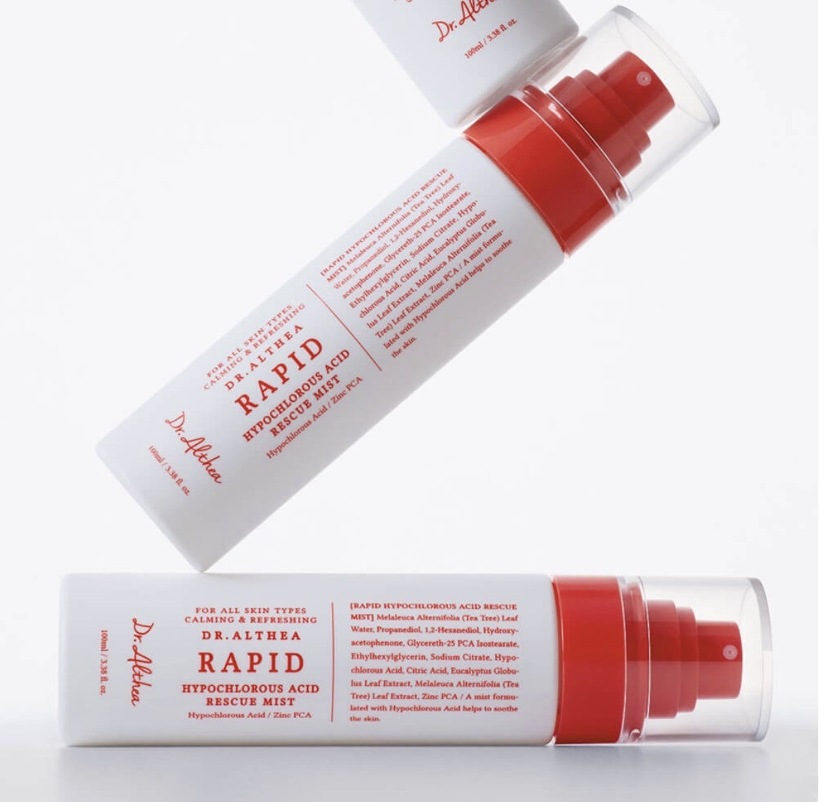 Üz üçün mist Dr.Althea Rapid Hypochlorous Acid Rescue, 100 ml